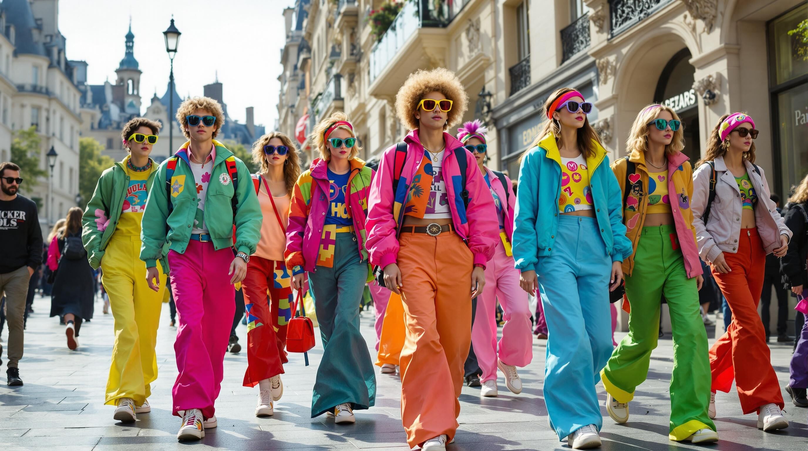 comment avoir un style année 80